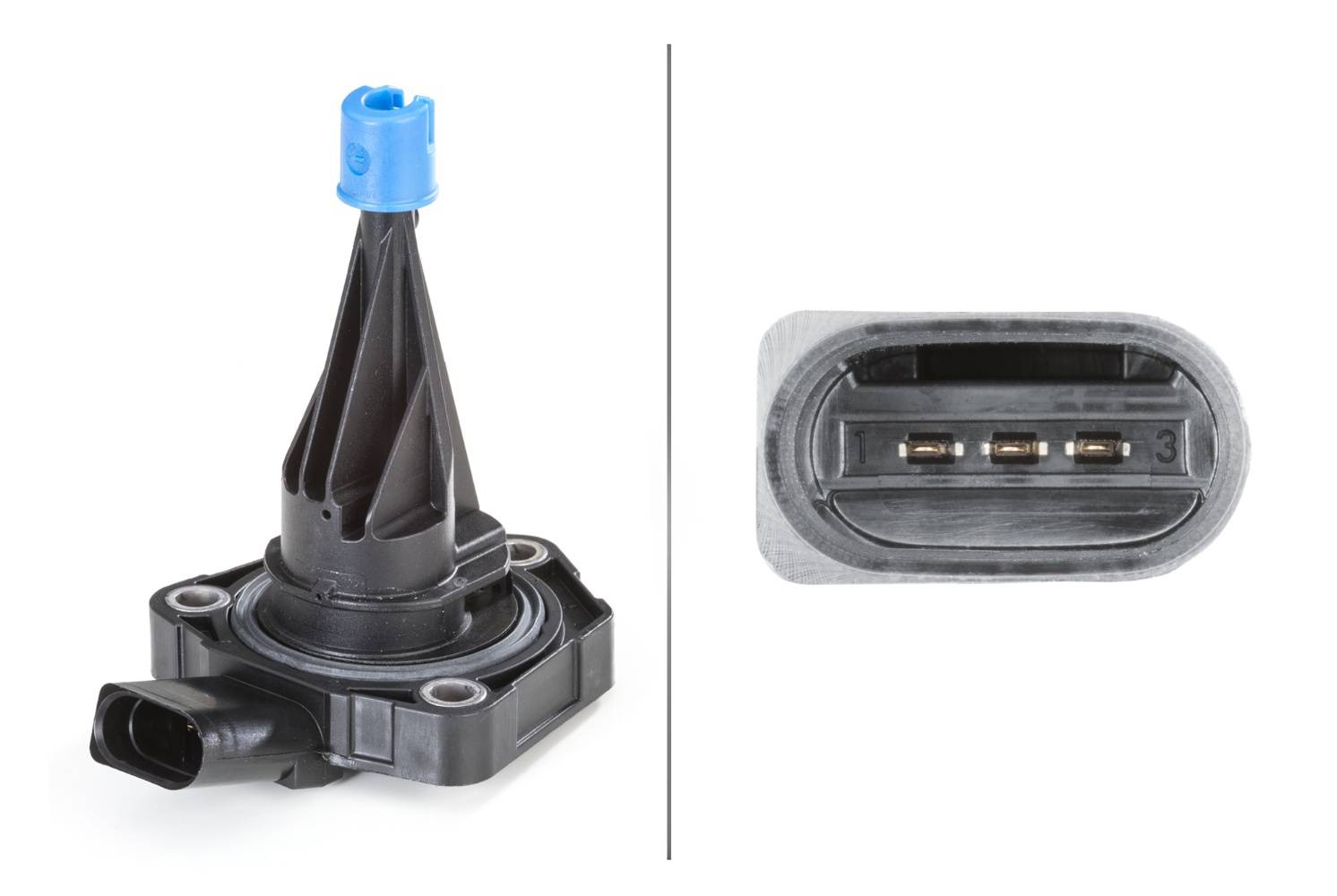 HELLA 6PR 013 680-091 Sensor, Motorölstand - 3-polig - mit Dichtung