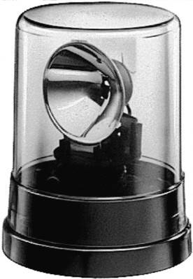 HELLA 2RL 004 958-011 Halogen-Rundumkennleuchte - KL 700 - 24V - rund - Anbau - blau - Aufbau