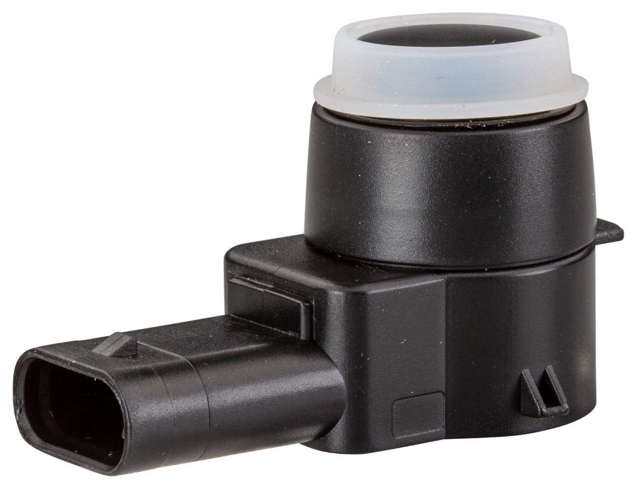 HELLA 6PX 358 141-071 Sensor, Einparkhilfe - gewinkelt - 3-polig - gesteckt - lackierbar - mit Befes