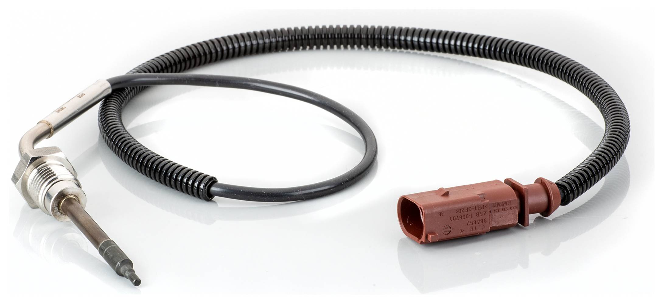 HELLA 6PT 014 494-821 Sensor, Abgastemperatur - 2-polig - geschraubt - Kabel: 610mm