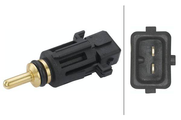 HELLA 6PT 009 309-541 Sensor, Kühlmitteltemperatur - 12V - gesteckt