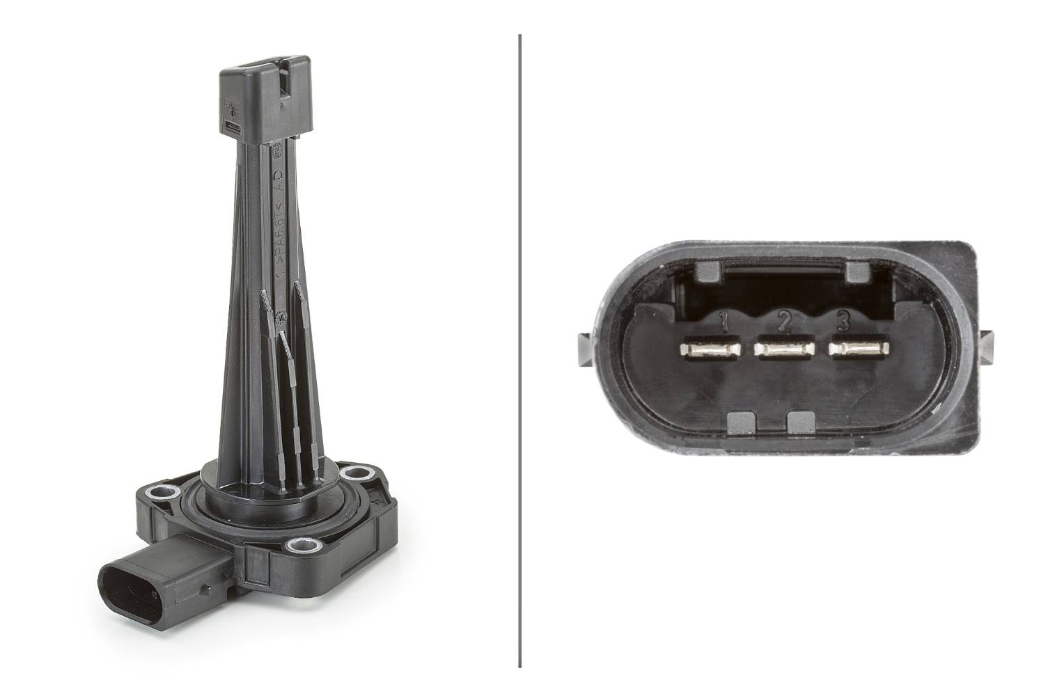 HELLA 6PR 013 680-161 Sensor, Motorölstand - 3-polig - mit Dichtung