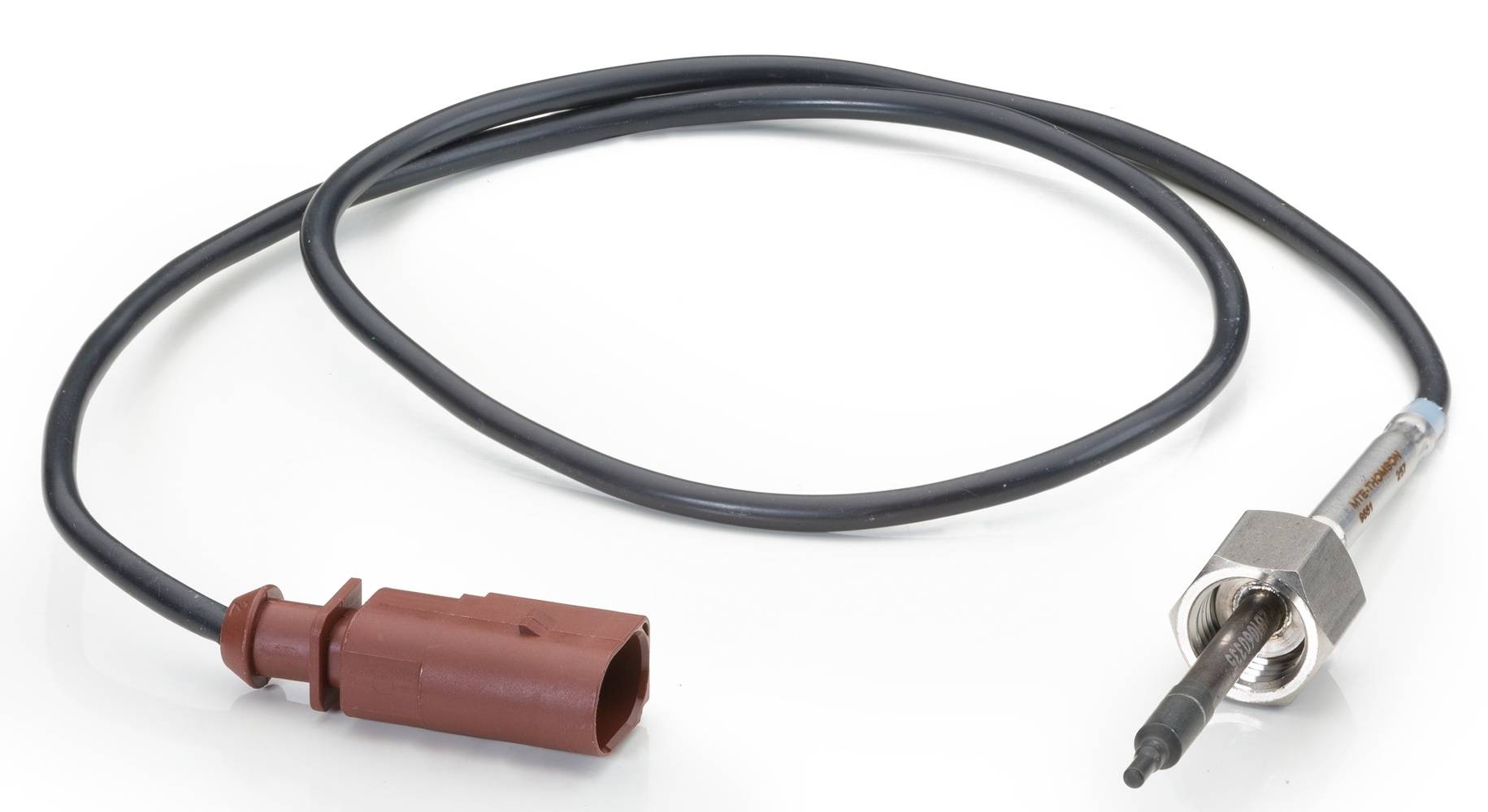 HELLA 6PT 014 494-121 Sensor, Abgastemperatur - 2-polig - geschraubt - Kabel: 702mm