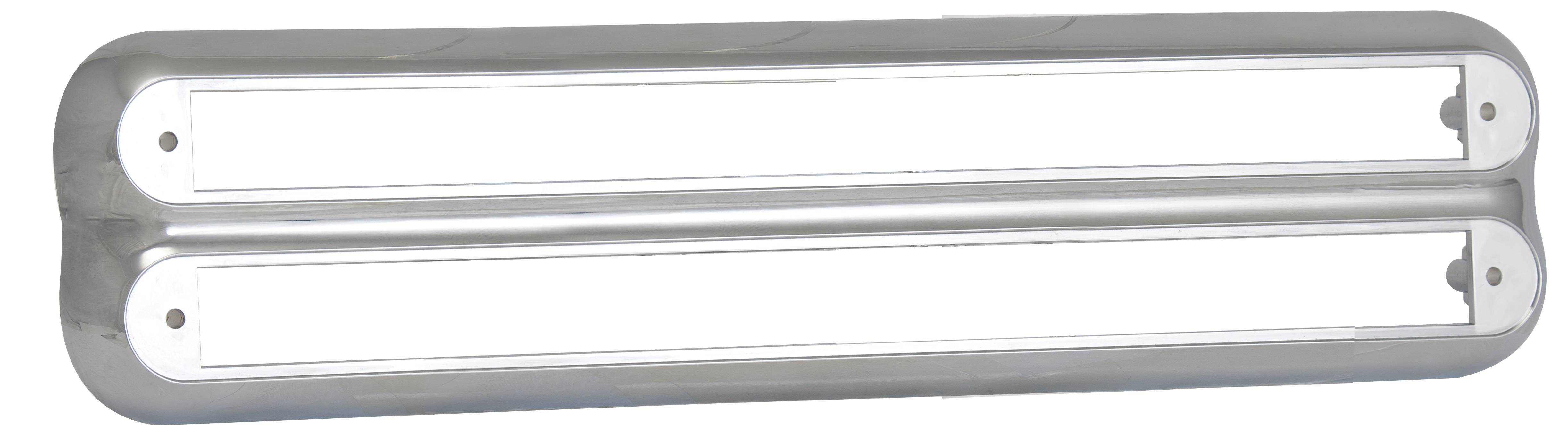 Aufbaurahmen, Doppelrahmen, verchromt, für Serie 380