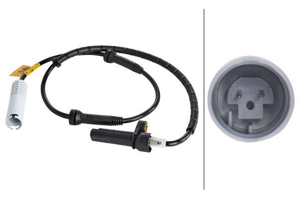 HELLA 6PU 009 106-721 Sensor, Raddrehzahl - 12V - Hinterachse beidseitig - Kabel: 760mm