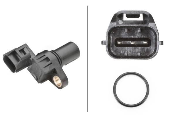 HELLA 6PU 009 121-801 Sensor, Nockenwellenposition - 12V - mit Dichtung