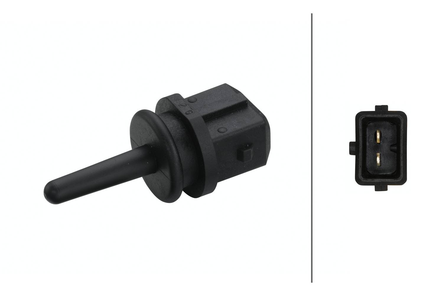HELLA 6PT 009 109-201 Sensor, Ansauglufttemperatur