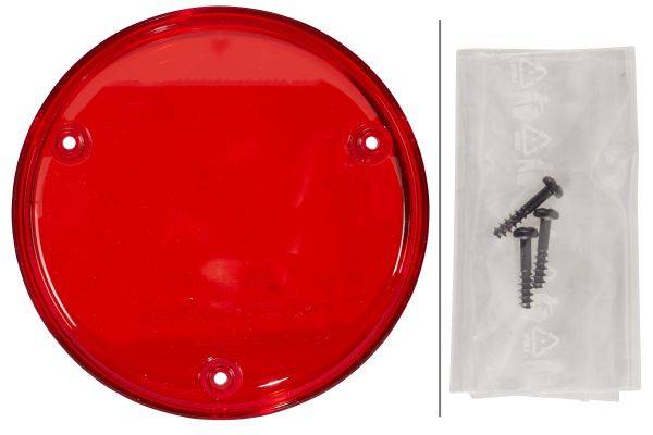 HELLA 9EL 342 568-831 Lichtscheibe, Heckleuchte - Lichtscheibenfarbe: rot - links/rechts