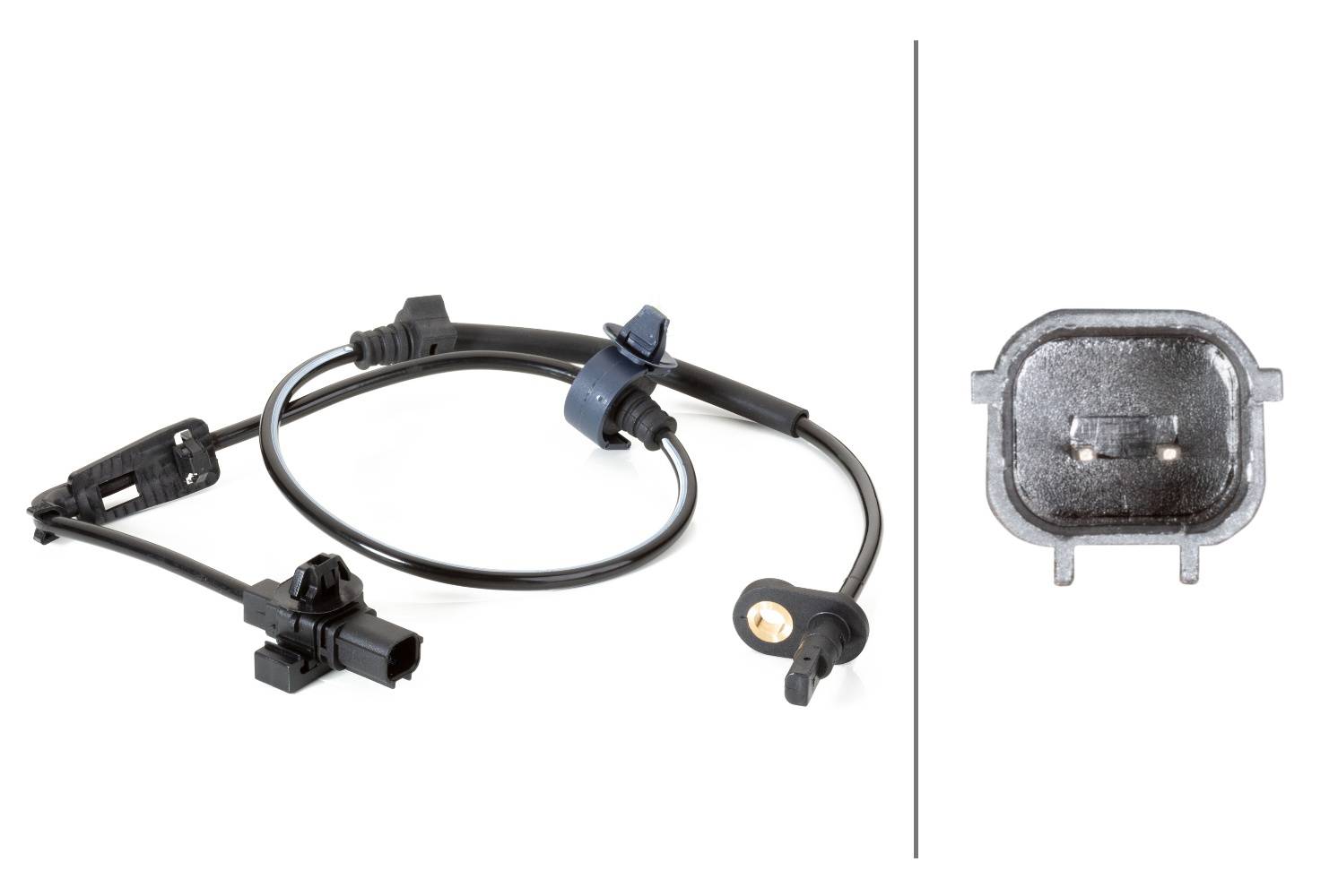 HELLA 6PU 230 040-431 Sensor, Raddrehzahl - 2-polig - vorne - mit Halter