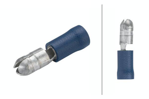 HELLA 8KW 044 025-812 Leitungsverbinder - blau - von: 1.5mm² - bis: 2.5mm² - Rundstecker - Ø: 5mm -