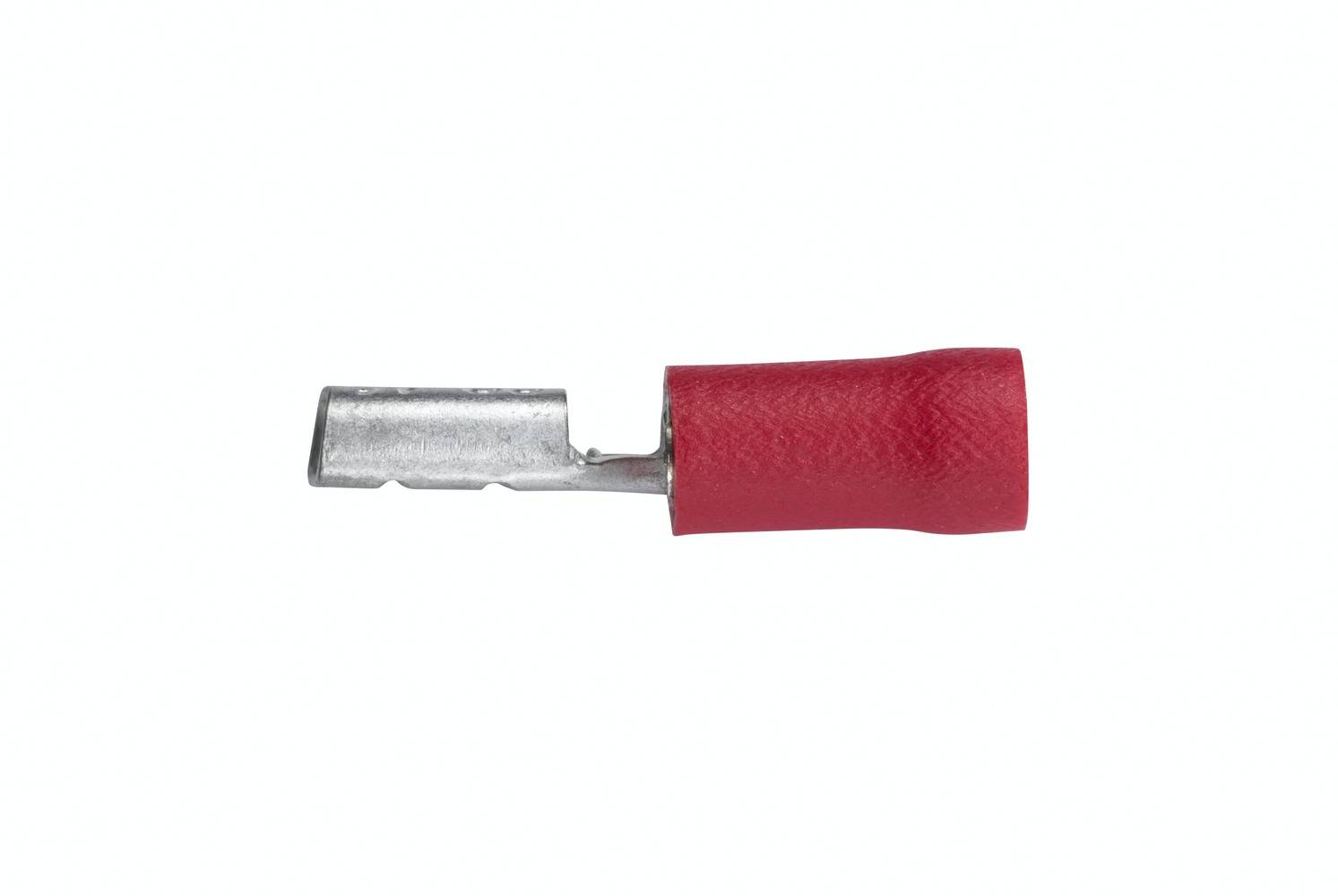 HELLA 8KW 044 036-003 Leitungsverbinder - rot - von: 0.5mm² - bis: 1.0mm² - Flachsteckhülse - 6,3 x