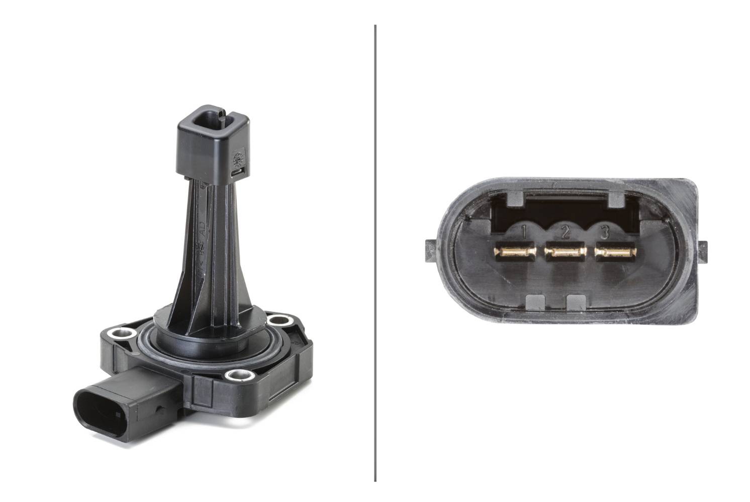HELLA 6PR 009 622-081 Sensor, Motorölstand - 3-polig - mit Dichtung