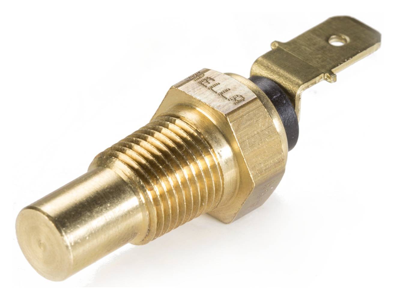 HELLA 6PT 009 107-651 Sensor, Kühlmitteltemperatur - 12V - Flachsteckanschluss/geschraubt