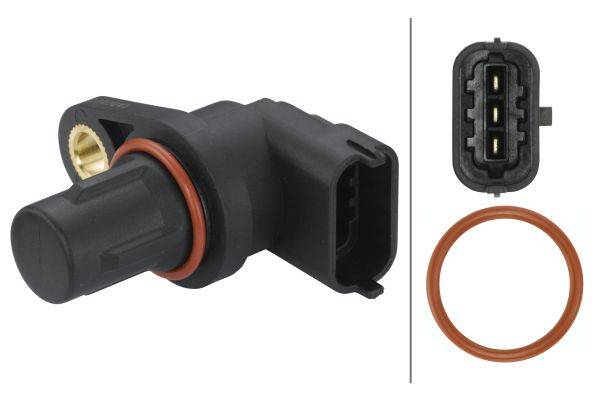 HELLA 6PU 009 168-001 Sensor, Nockenwellenposition - mit Dichtring/ohne Kabel