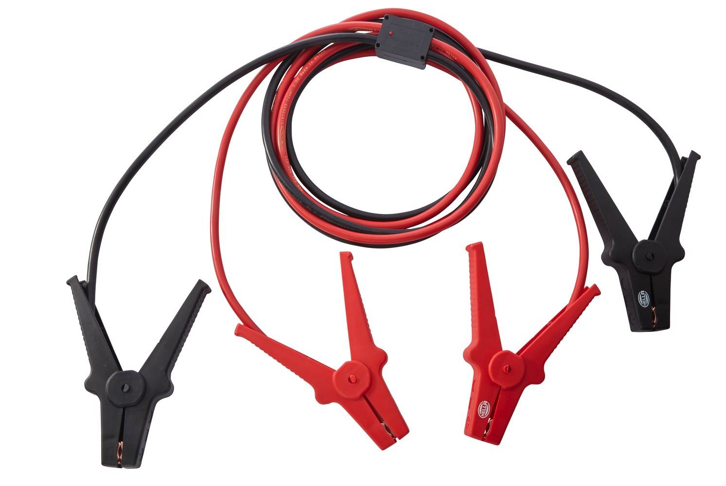HELLA 8KS 236 689-011 Starthilfekabel - 12/24V - 220A - Kabel: 3m - mit Überspannungsschutz