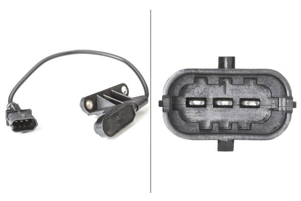 HELLA 6PU 009 121-931 Sensor, Nockenwellenposition - 12V - Kabel: 75mm