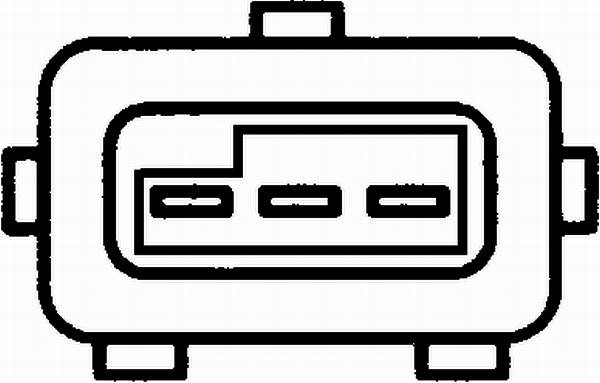 HELLA 6PU 009 146-051 Impulsgeber, Kurbelwelle - 12V - 3-polig - Kabel: 330mm