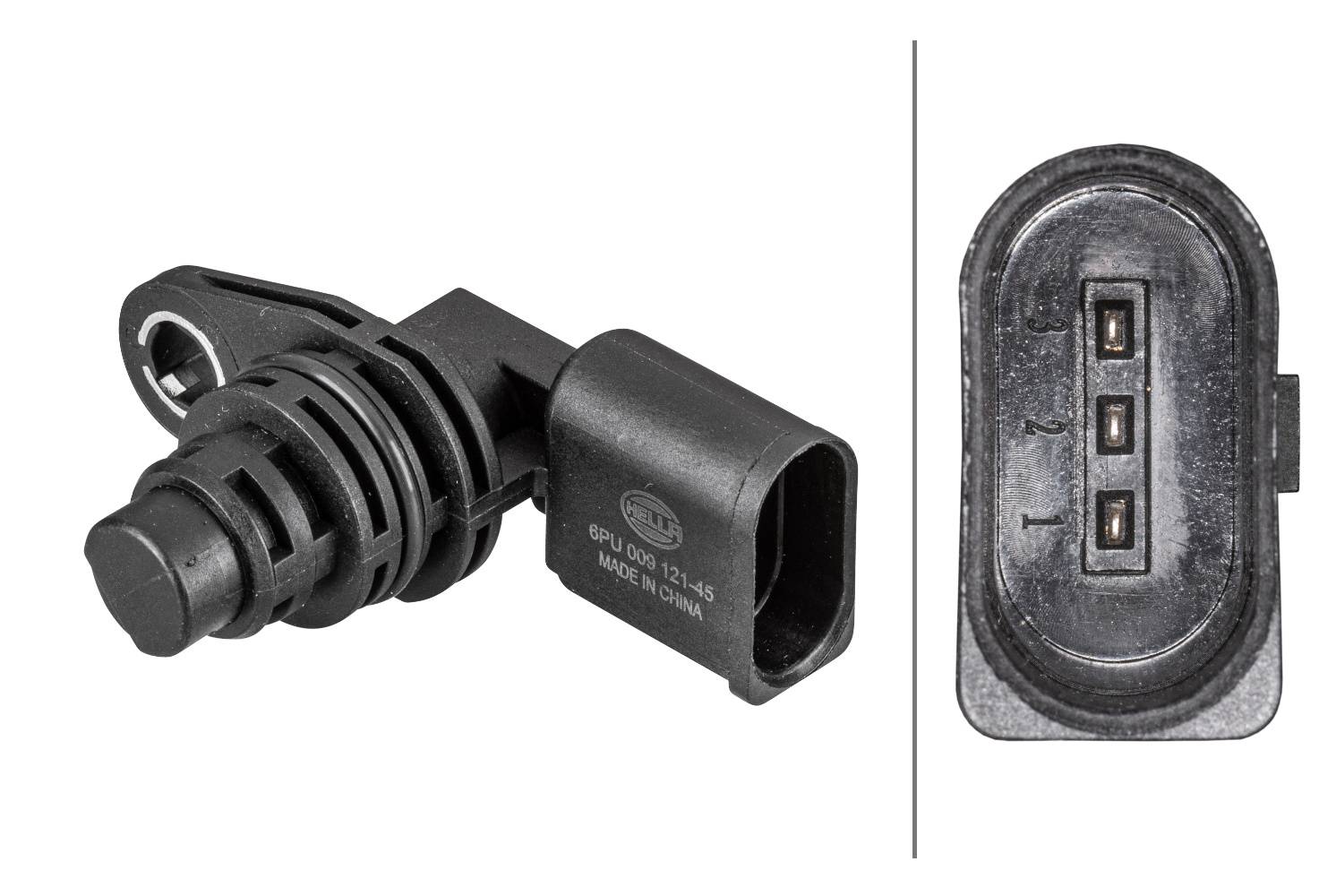 HELLA 6PU 013 122-671 Sensor, Nockenwellenposition - 3-polig
