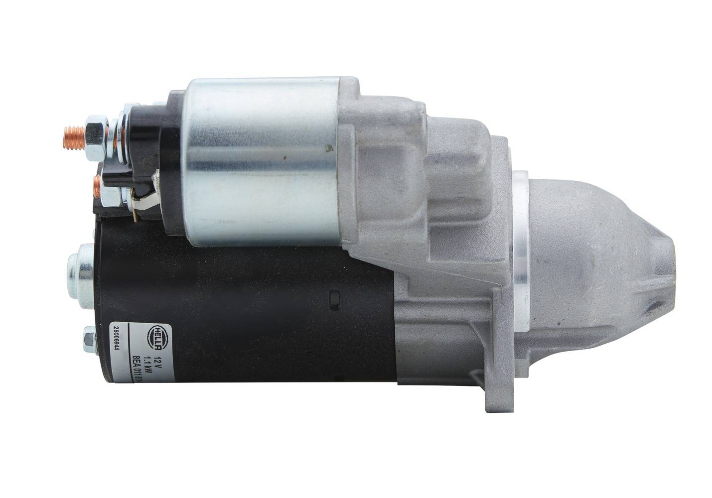 HELLA 8EA 011 611-491 Starter - 12V - 1.1kW - für u.a. Chevrolet Cruze (J300)