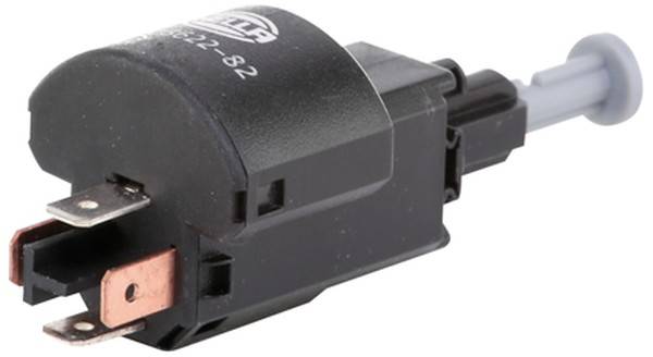 HELLA 6DD 008 622-821 Bremslichtschalter - 12V - Anschlussanzahl: 4 - Bajonett - Wechselschalter - e