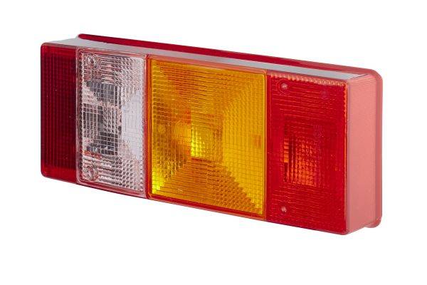 HELLA 9EL 147 097-001 Lichtscheibe, Heckleuchte - Lichtscheibenfarbe: rot - rechts