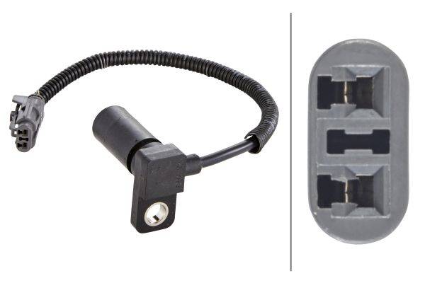 HELLA 6PU 009 145-061 Sensor, Drehzahl - Kabel: 260mm