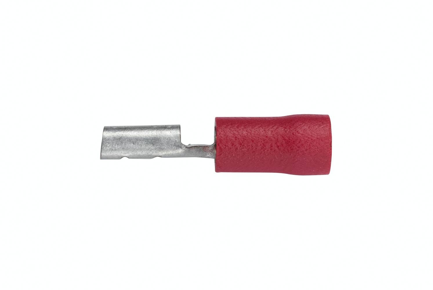 HELLA 8KW 044 036-812 Leitungsverbinder - rot - von: 0.5mm² - bis: 1.0mm² - Flachsteckhülse - 6,3 x