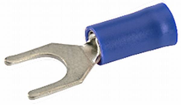 HELLA 8KW 744 783-003 Leitungsverbinder - mit Gabelkopf - blau - von: 1.5mm² - bis: 2.5mm² - Gabelve