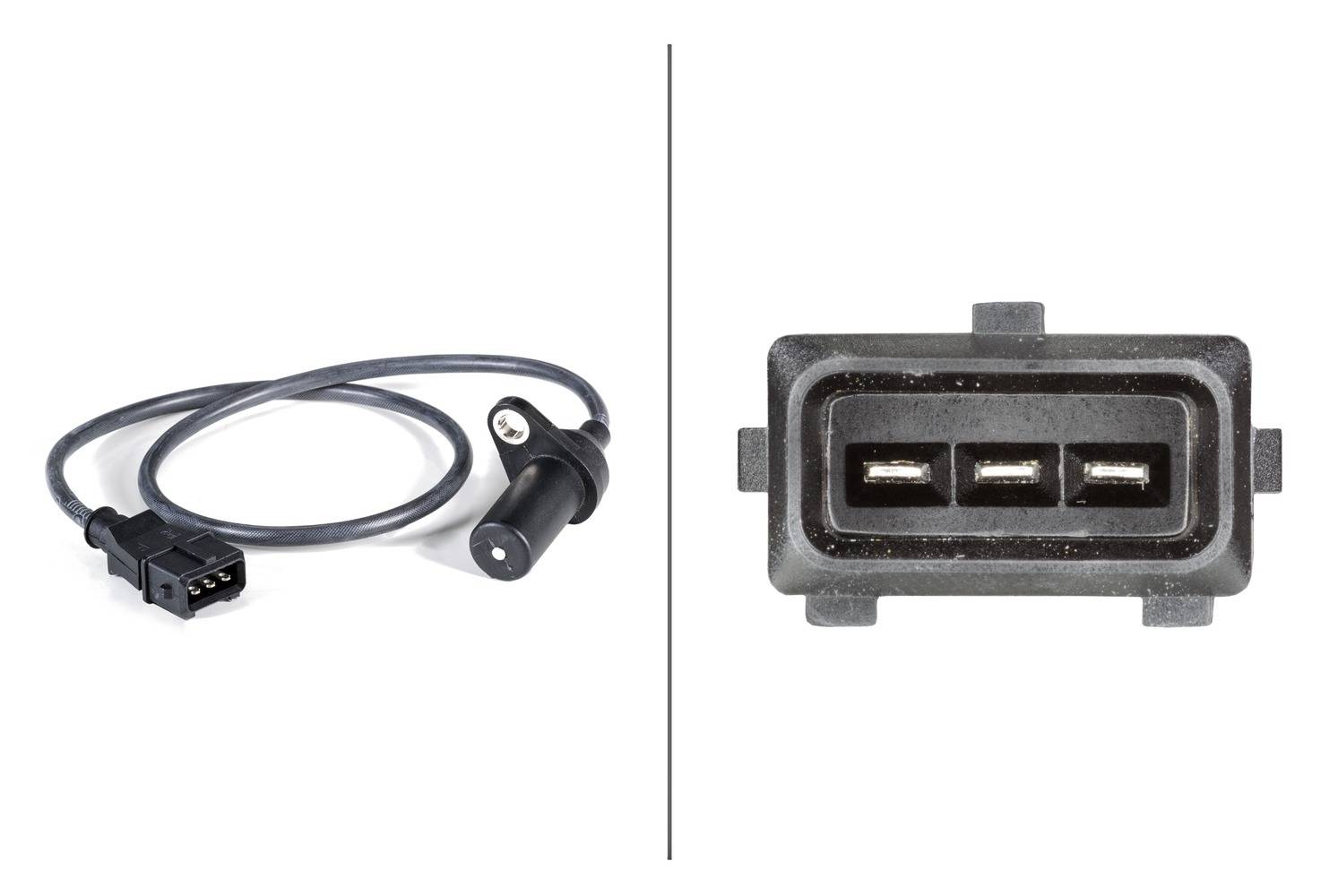 HELLA 6PU 009 146-121 Impulsgeber, Kurbelwelle - 12V - 3-polig - Kabel: 615mm