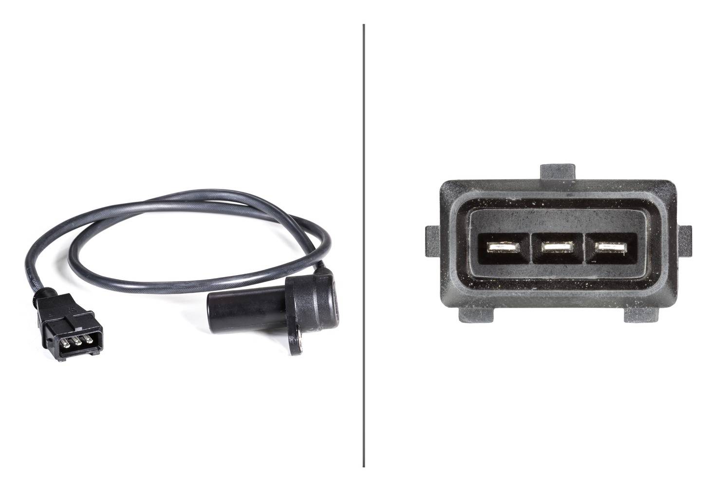 HELLA 6PU 009 146-111 Impulsgeber, Kurbelwelle - 12V - 3-polig - Kabel: 660mm