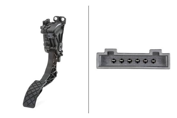 HELLA 6PV 008 496-701 Sensor, Fahrpedalstellung - für Linkslenker - Schaltgetriebe