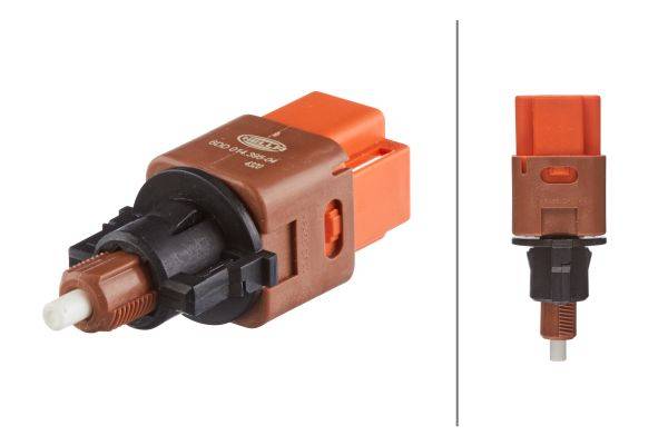 HELLA 6DD 014 395-041 Bremslichtschalter - 4-polig - geclipst - elektrisch