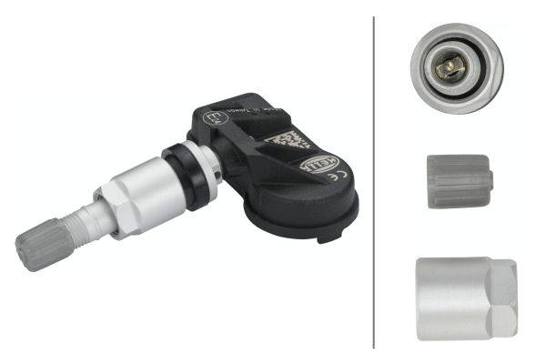 HELLA 6PP 358 139-391 Radsensor, Reifendruck-Kontrollsystem