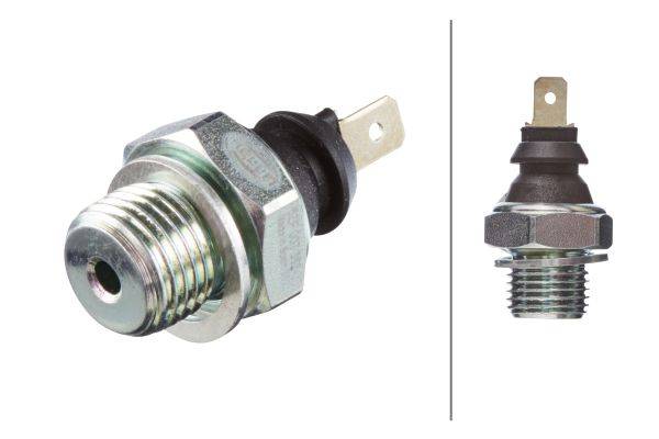 HELLA 6ZF 007 393-001 Öldruckschalter - 12V - Anschlussanzahl: 1 - geschraubt - Öffner - Farbe: schw
