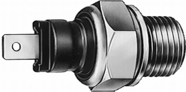 HELLA 6ZF 007 393-001 Öldruckschalter - 12V - Anschlussanzahl: 1 - geschraubt - Öffner - Farbe: schw