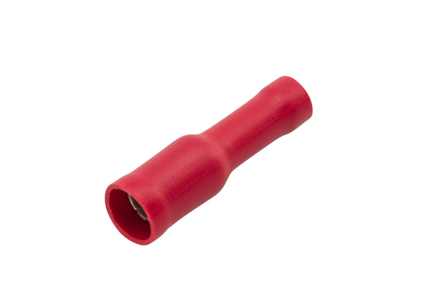 HELLA 8KW 045 145-003 Leitungsverbinder - rot - von: 0.5mm² - bis: 1.0mm² - Rundsteckhülse - Ø: 4mm
