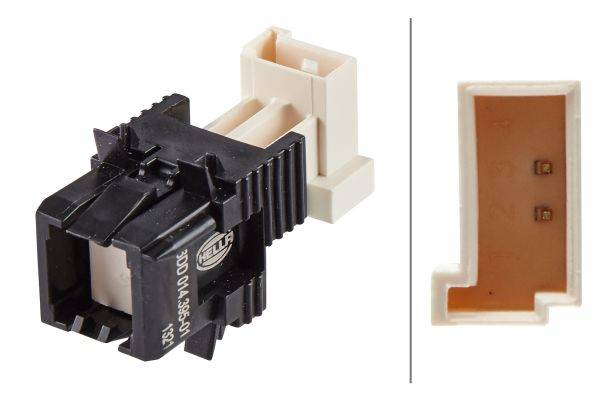 HELLA 6DD 014 395-011 Bremslichtschalter - 2-polig - geclipst - elektrisch