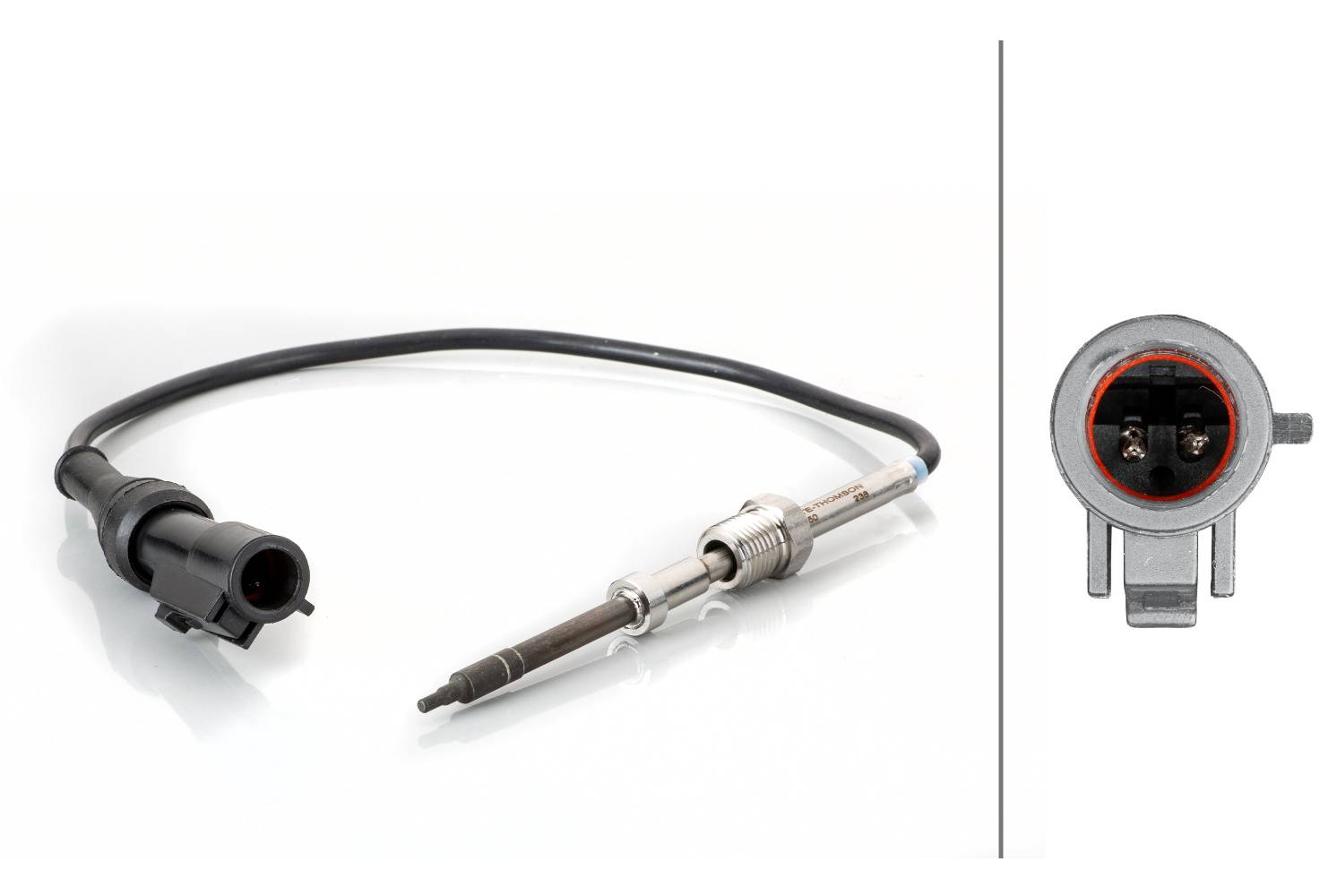 HELLA 6PT 014 494-571 Sensor, Abgastemperatur - 2-polig - geschraubt - Kabel: 330mm