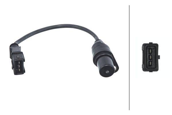 HELLA 6PU 009 146-401 Impulsgeber, Kurbelwelle - 12V - 3-polig - Kabel: 240mm