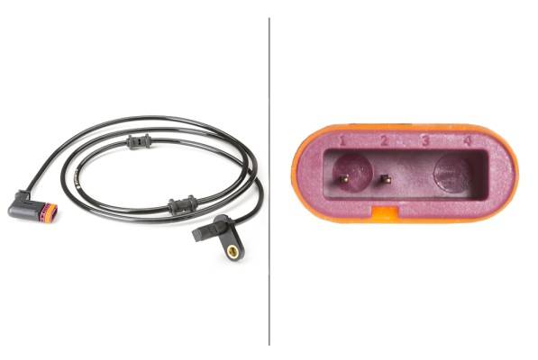 HELLA 6PU 010 039-731 Sensor, Raddrehzahl - 12V - Kabel: 1390mm