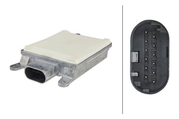 HELLA 6PZ 009 014-711 Steuergerät, Spurwechselassistent - Einbauort: hinten rechts