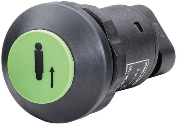 HELLA 6EF 004 406-131 Schalter, Einfahren (Hydraulikzylinder) - 48V - tastend - Bohrung-Ø: 30mm