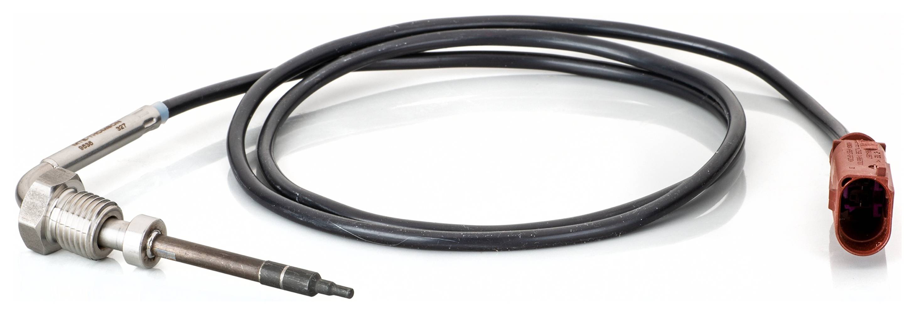 HELLA 6PT 014 494-531 Sensor, Abgastemperatur - 2-polig - geschraubt - Kabel: 1000mm