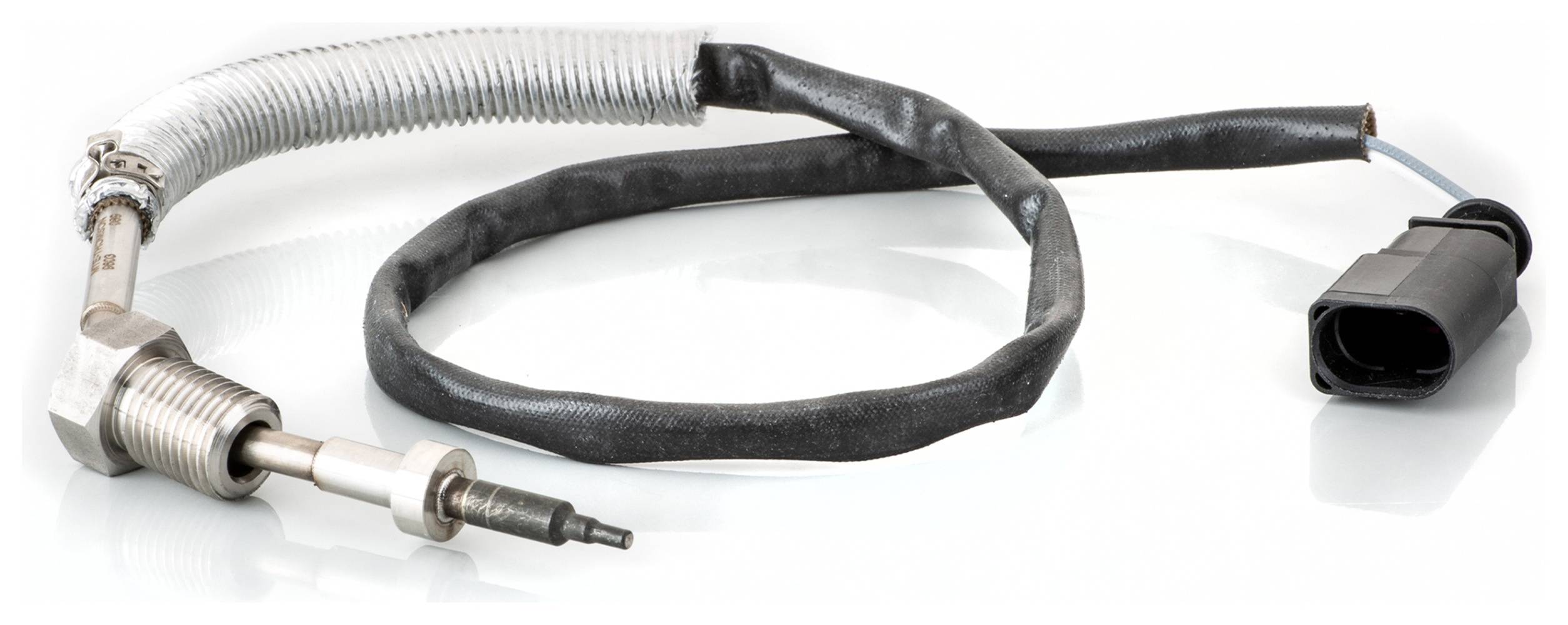 HELLA 6PT 014 495-101 Sensor, Abgastemperatur - 2-polig - geschraubt - Kabel: 540mm