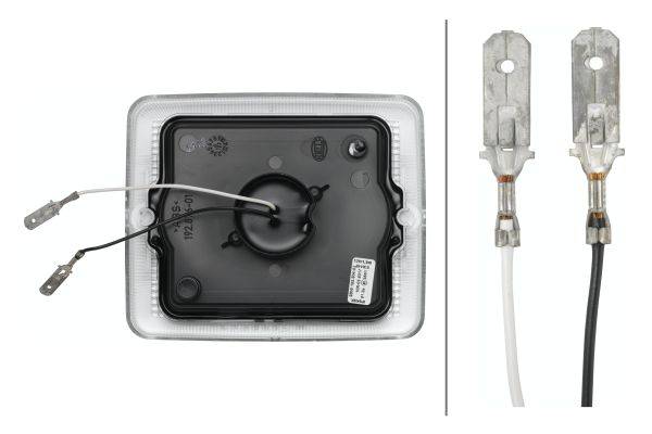 HELLA 9DW 195 804-021 Lichtscheibe, Blinkleuchte - 12V