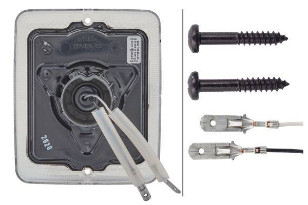 HELLA 9DW 195 804-001 Lichtscheibe, Nebelschlussleuchte - 12V