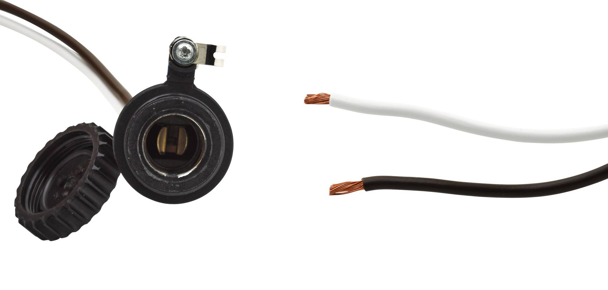 HELLA 8JB 001 946-101 Steckdose - 2-polig - Stecker: Flachstecker - Kabel: 300mm