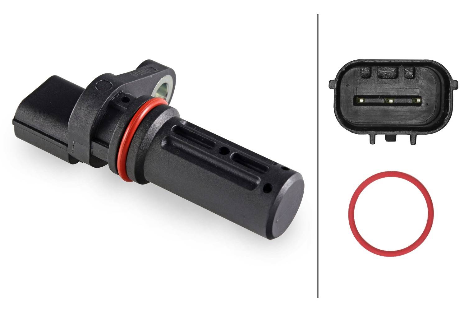 HELLA 6PU 009 168-321 Impulsgeber, Kurbelwelle - 3/3-polig - mit Dichtring/ohne Kabel