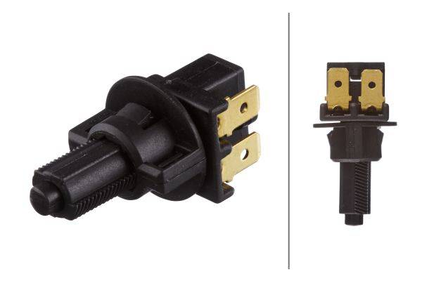 HELLA 6DF 006 551-001 Bremslichtschalter - 12V - Anschlussanzahl: 2 - geschraubt - Öffner - elektris