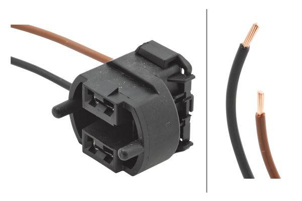 HELLA 8KB 193 607-001 Stecker - H7